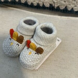 Carter’s Thanksgiving baby booties